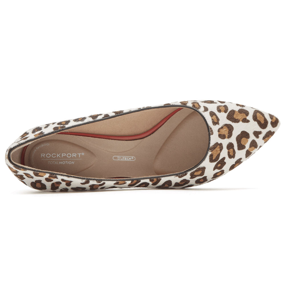 Scarpins Rockport Mulher Leopardo - Total Motion Kalila - 79658VDOT